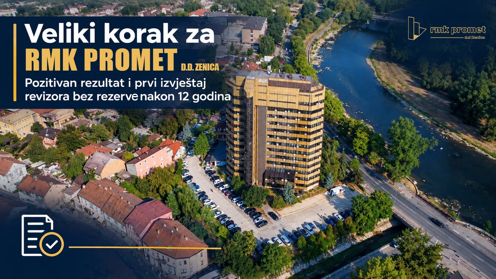 Veliki korak za RMK Promet d.d. Zenica: Pozitivan rezultat i prvi izvještaj revizora bez rezerve nakon 12 godina!